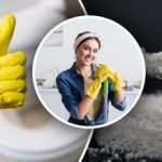Calcarul din toaletă va dispărea dacă turnați 1 produs în
